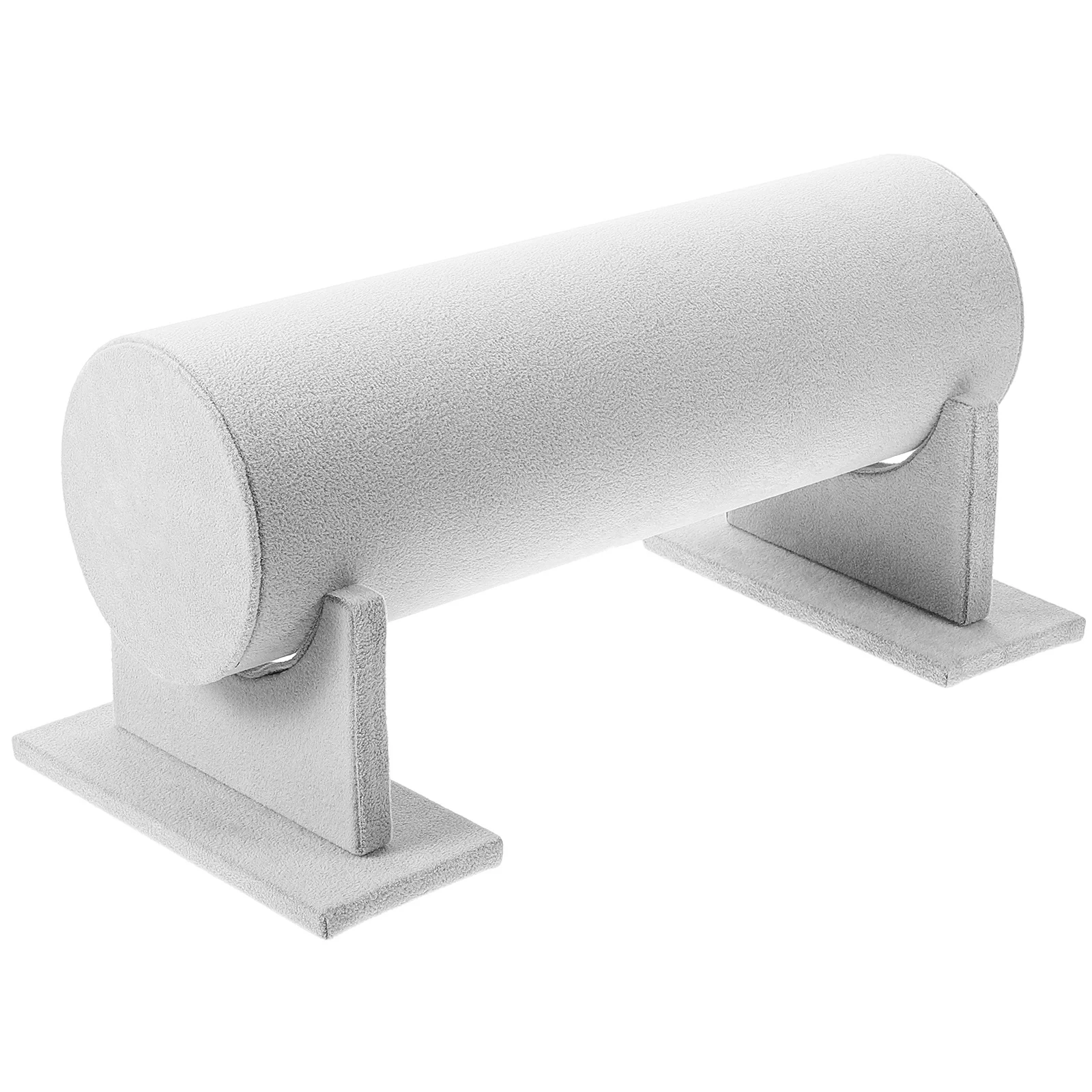 

35x11cm Diameter Headbands Holder Grey Elegant Hair Bands Display Stand Compact Accessory Organizer for Necklaces and Headdress