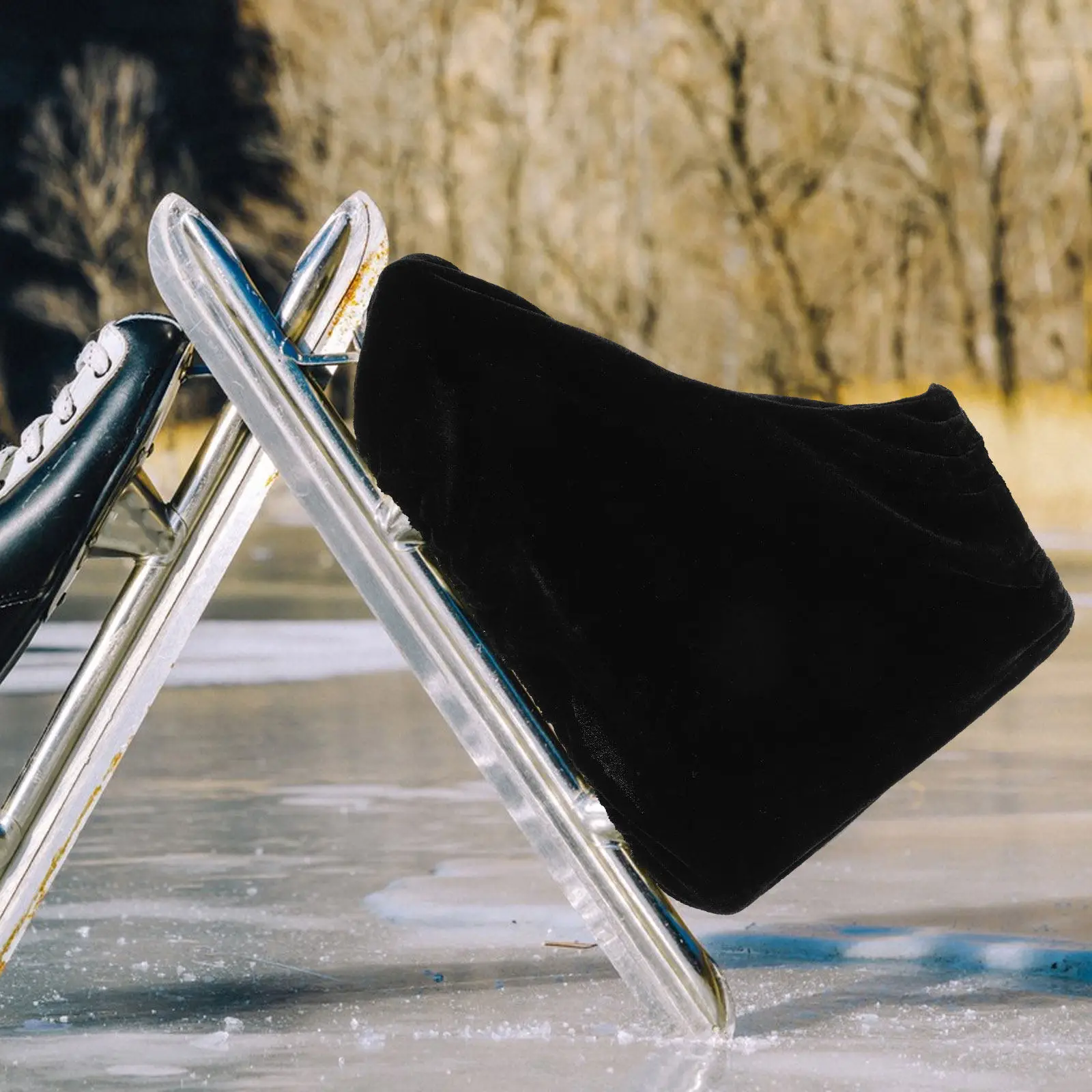 

1Pair Figure Skate Soakers Protective Skating Boot Covers Ice Skate Guards Hockey Roller Skates Accessories Wear Resistant