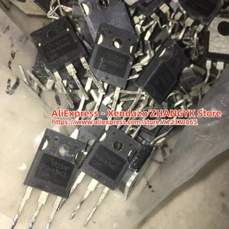 10PCS/LOT FGH40T65 SHDF 40T65FESC FGH40N65 UFD 650V 40A IGBT Power Tube