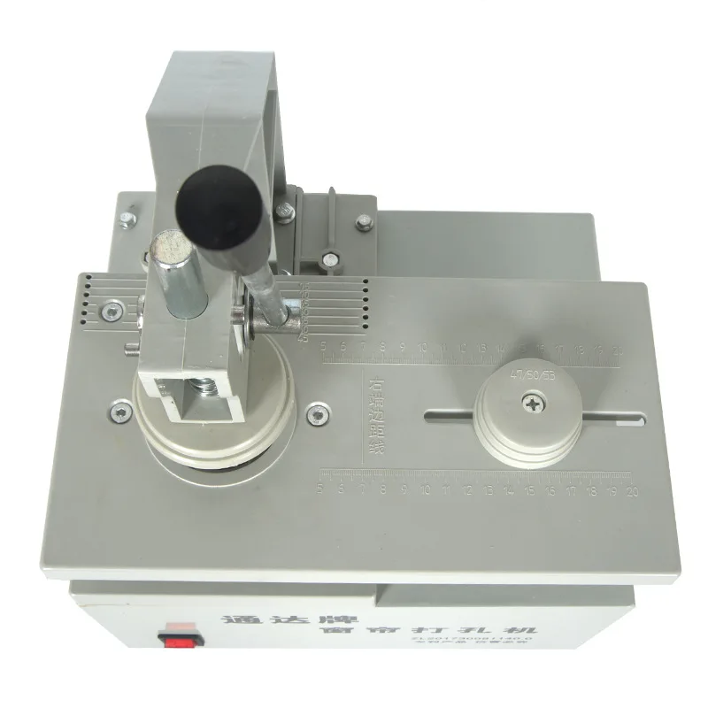 manual curtain tape hole cutting Eyelet Punch Curtain Punching Machine