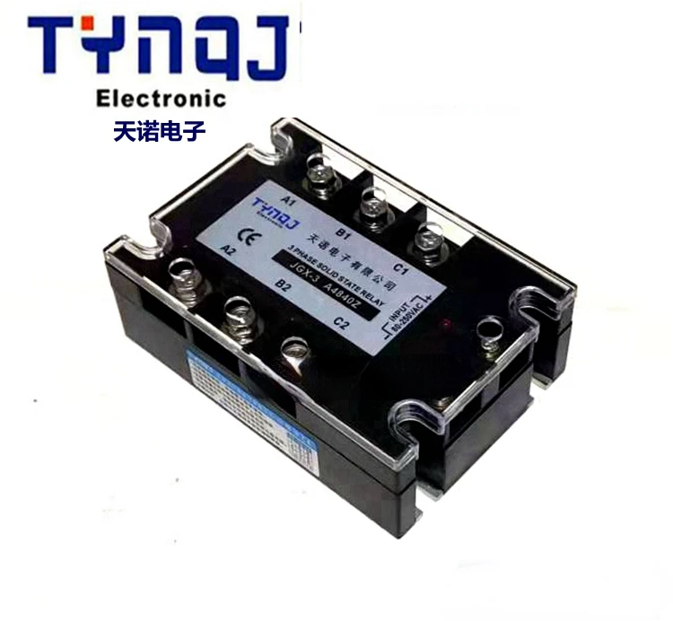 

Трехфазное твердотельное реле JGX-3 A4840Z, блок управления переменным током, 40 А