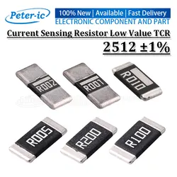 (10 uds) resistencia SMD 2512 1W 1% R001 R002 R003 R005 R008 R010 R015 R020 R025 R030 R050 R100 R200 R220 R330 R470 R500 0R 1R00 10R