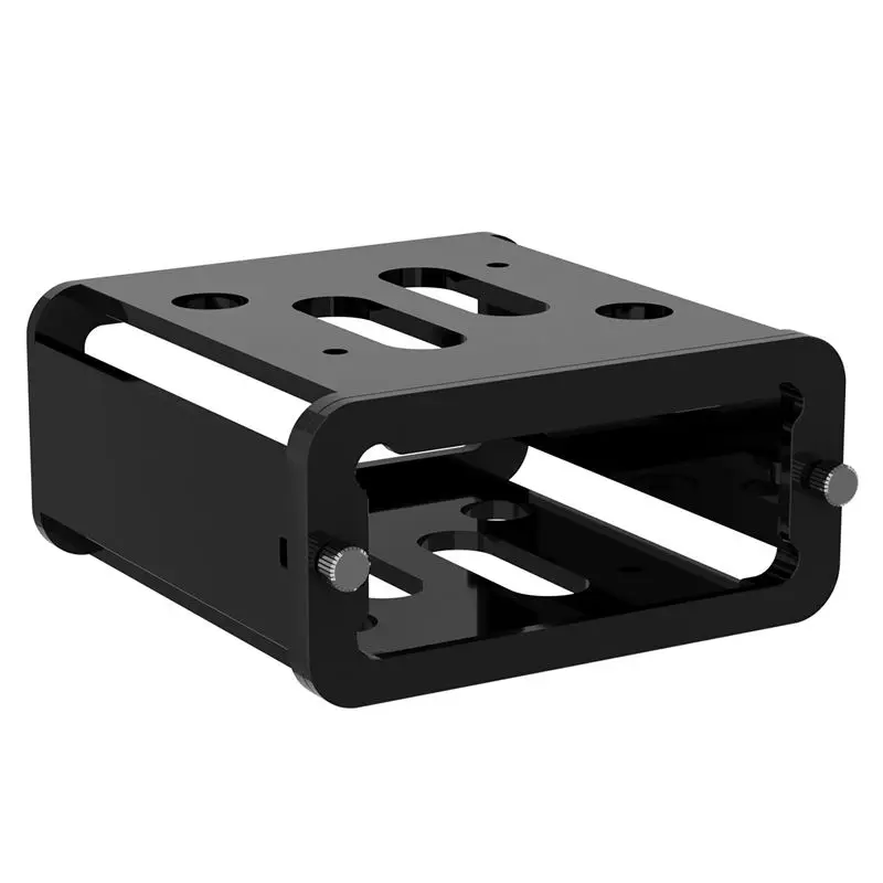 Desktop Stand Organizer Station Under Desk Mount For Fosi Audio BT20A Amplifier, Acrylic Wall Mount Holder Table Bracket-TCES