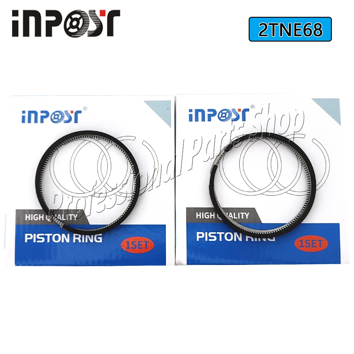 New 2Cylinder 2TNE68 Piston Ring For Yanmar 68mm Engine Parts STD