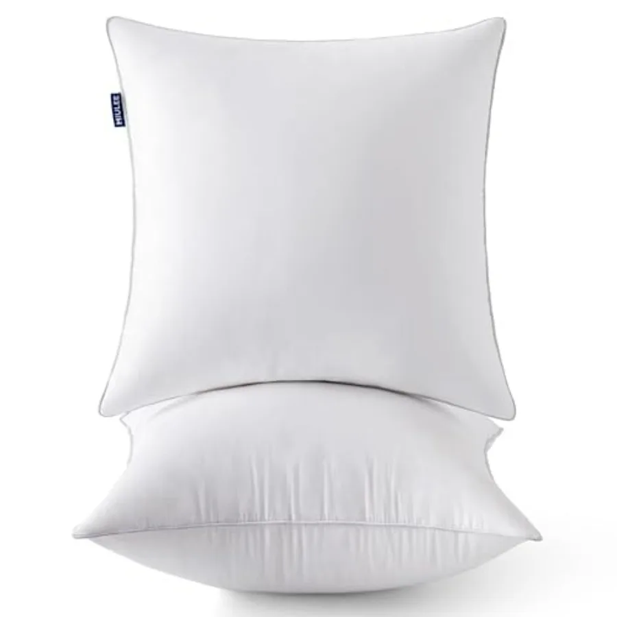 

0 x 0 Pillow Inserts Set of -Throw Pillows for Couch Sofa with 00% Cotton Covers