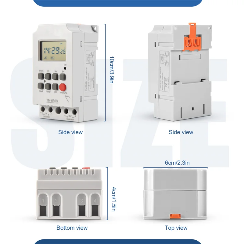 

A78U-Sinotimer, таймер управления секунд, большой экран, цифровой дисплей, горячий контакт, выход напряжения, контроллер времени