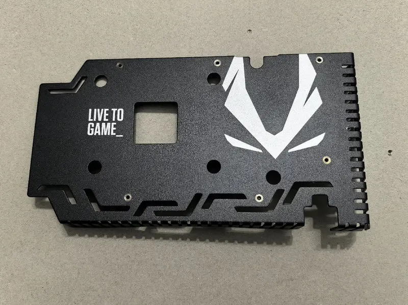 The Backplate for ZOTAC RTX2070 GTX1660 RTX2060 Super Gaphics Video Card