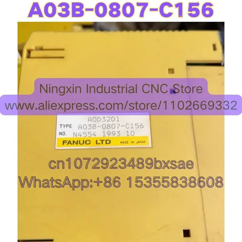 Used A03B-0807-C156 Function Intact
