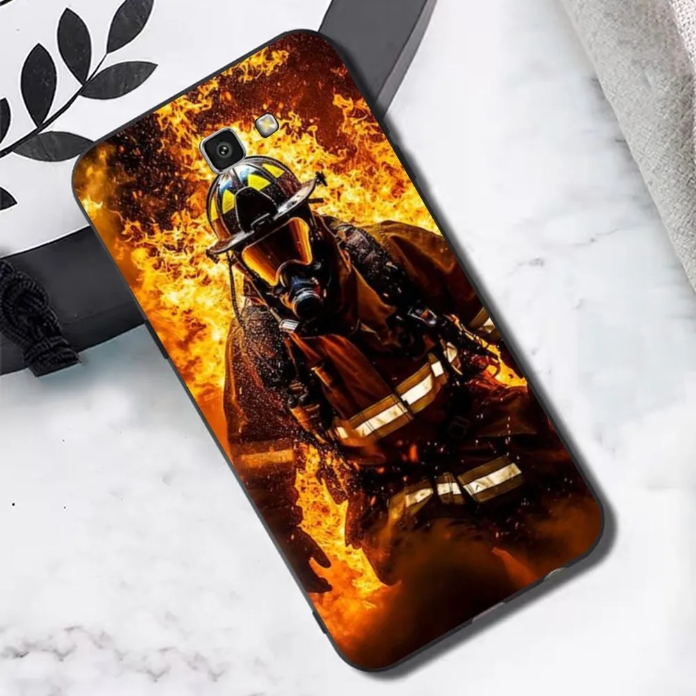 Firefighter Heroes Fireman Luxury Phone Case For Samsung J 7 Plus 7core J7 Neo J6 Plus Prime J6 J4 J5 Mobile Cover