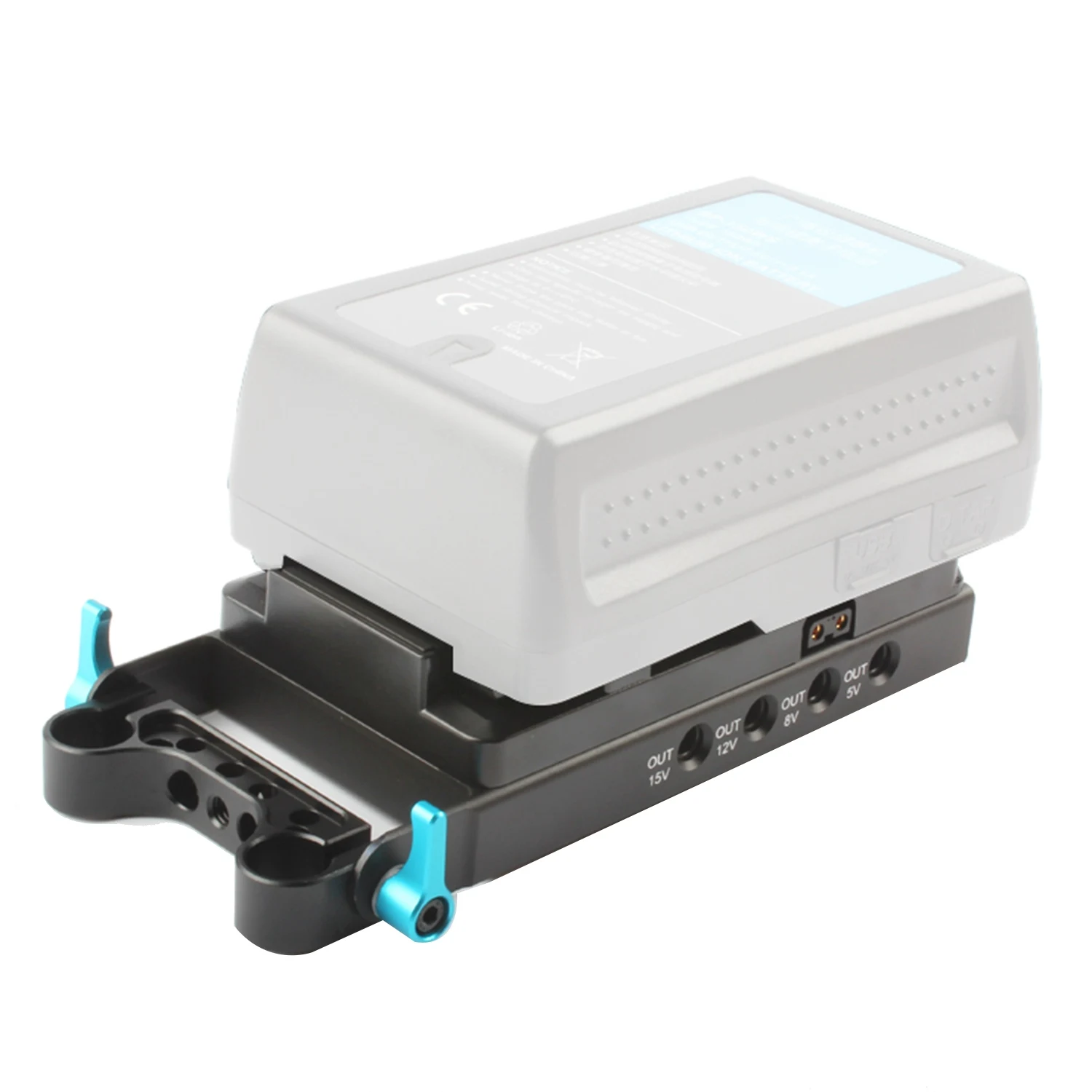 AC57-V Mount V-Lock Battery Plate Adapter For V Mount Battery Mounting For Camera, Video Light, Monitor, Audio Recorder