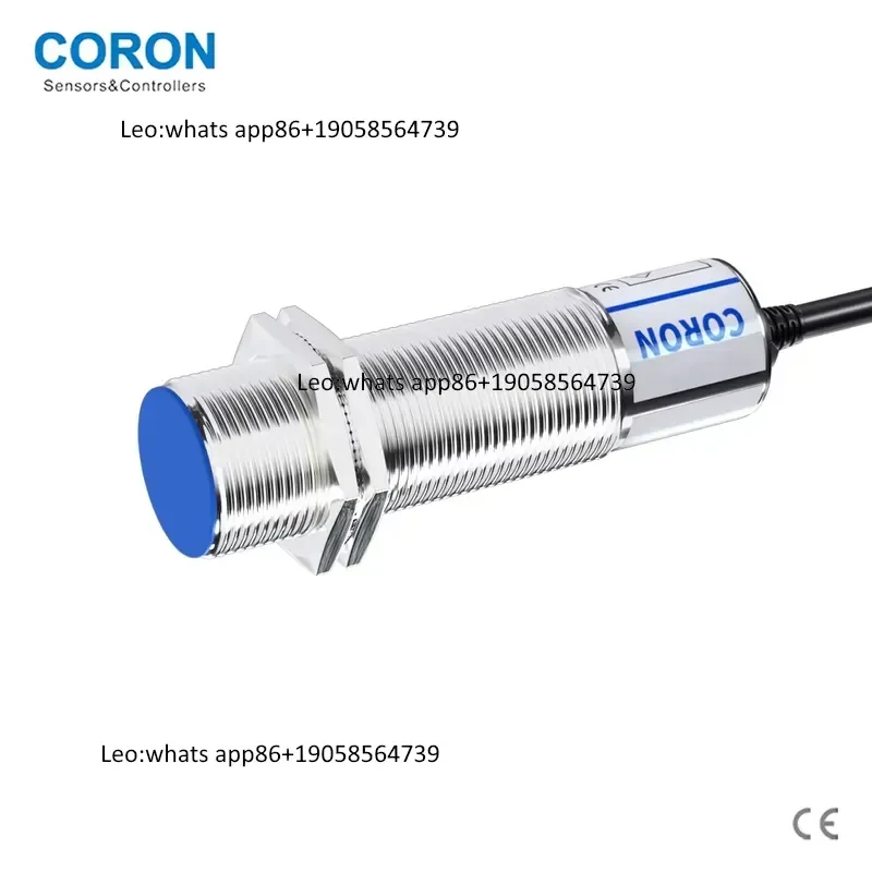 CORON CFJ-A18M-12APA M18 Hall Effect Magnetic Cylinder Position Sensor 10mm PNP NO Proximity Switch 10-30V IP67 Magnet Sensor