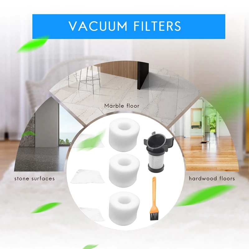 Replacement Shark IF250UKT Filters, Compatible With Shark Stick Vacuum Cleaner IF200UKT IF250UKT,XPSTMF100 & XPREMF100
