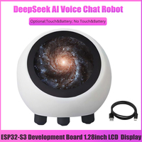 XiaoZhi AI Voice Chat Robot DeepSeek ESP32-S3 1.28inch LCD Display N16R8 Electronic Eye Clock Desktop espHome Assistant