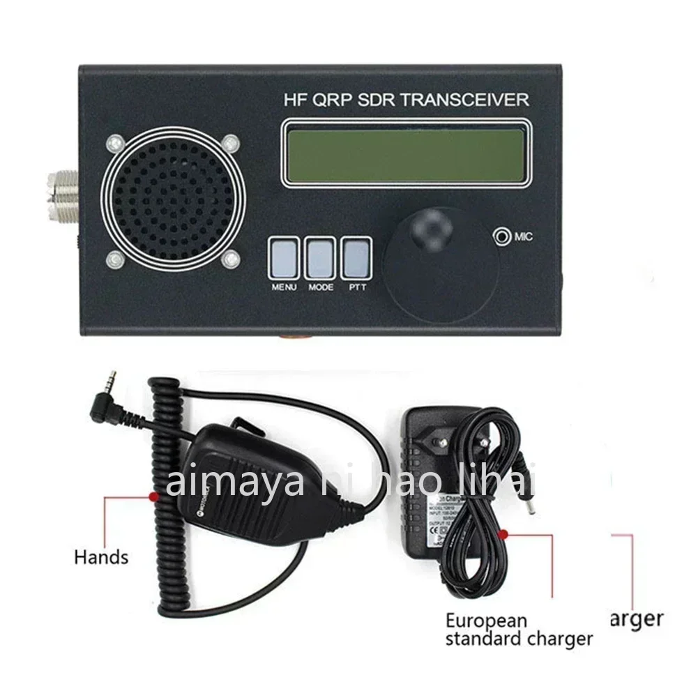 USDX 8-Band HF QRP Transceiver CW Shortwave Transceiver With Microphone For Electrical Equipment Tool Accessory