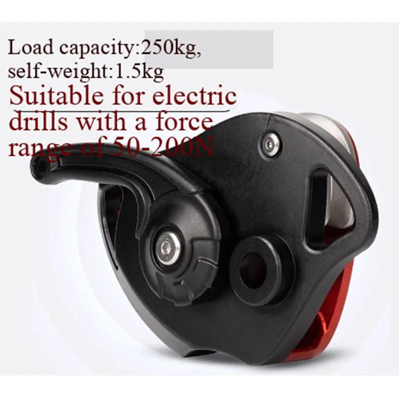 Rope Climbing Machine Hoist Crane High-altitude Operation, External Wall Climbing Air Conditioning Hoisting Machine