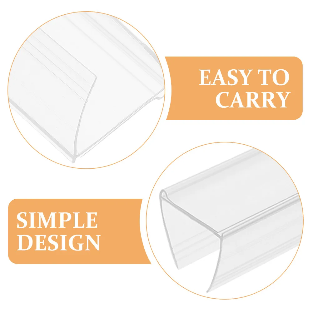 

20Pcs Price Tag Holder Multipurpose Price Display Stand for Store Shelf Labels Supermarket Merchandise Label Holder