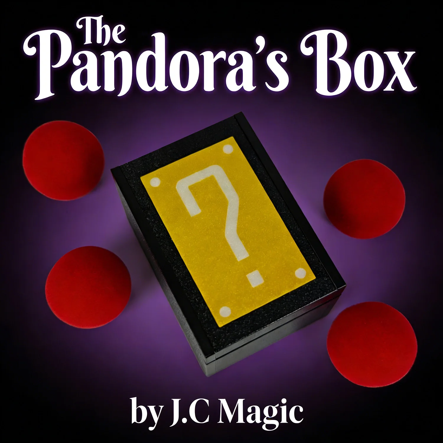 The Pandora's Box by J.C Magic Tricks Object Production Ring Penetration Two Effects Magia Close-up Illusions Gimmicks Mentalism