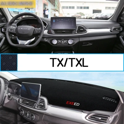 for Chery exeed TX TXL Car Dashboard Avoid Light Pad Instrument Platform Desk Cover Mats Carpets 2018 2019 2020 2021 2022 2023