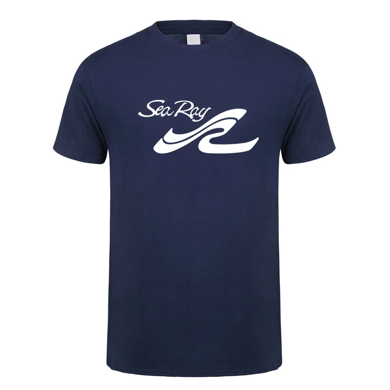 Sea Ray T Shirt Tshirts Men New Summer Short Sleeve Cotton Sea Ray Mans T-shirt LH-402