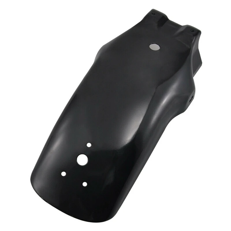 Motorcycle Rear Black Mudguard Fender For Cruiser Chopper Bobber Cafe Racer Honda Shadow