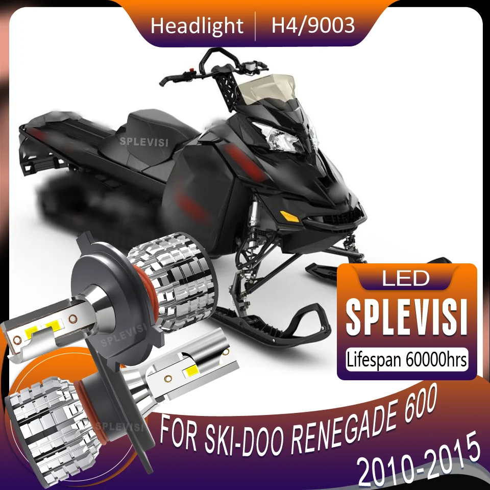 

Long-Lasting 60000 Hours Shockproof Dustproof LED motorcycle Headlight For Ski-Doo Renegade 600 2010 2011 2012 2013 2014 2015