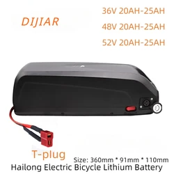 Dijia Hailong lithium battery 48V high-power battery, 18650 battery 20AH, 25AH, 52V, 20AH, 25 AH, 36V, 20 AH, 25 AH