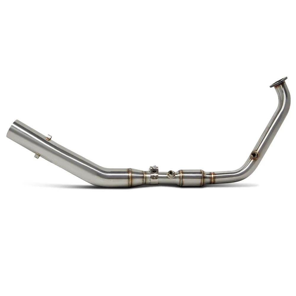 XSR155 Escape Front Pipe For Yamaha R15 MT15 V3 V4 2017-2026 Motorcycle Exhaust Manifold 51MM Street Bike Kit