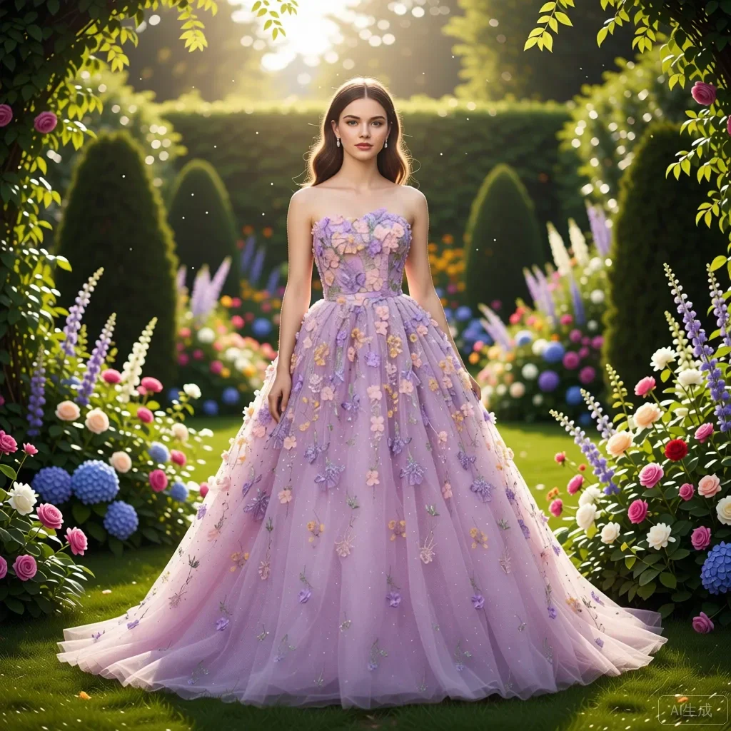 

Baroque Princess Wedding Dress 3D Floral Lace A‑Line Satin Tulle Gown Off‑Shoulder Removable Balloon Sleeves Classic Elegant