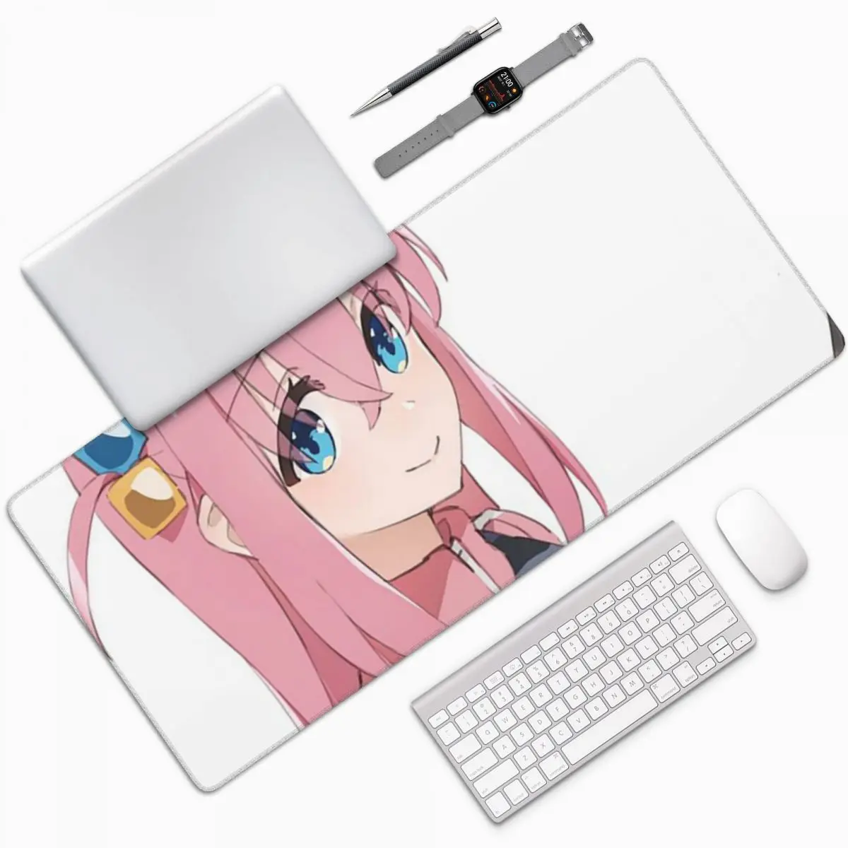 

Bocchi The Rock Japanese Anime Cartoon Large Mouse Pad Computer Keyboard Mouse Mat Gaming Desk Mat Office Accessories Table Mats