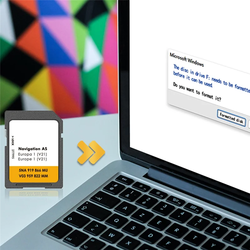 بطاقة الملاحة ABUO بطاقة SD VW Discover Media 2025 Sat Nav AS V21 خريطة المملكة المتحدة أوروبا 32 جيجابايت #6