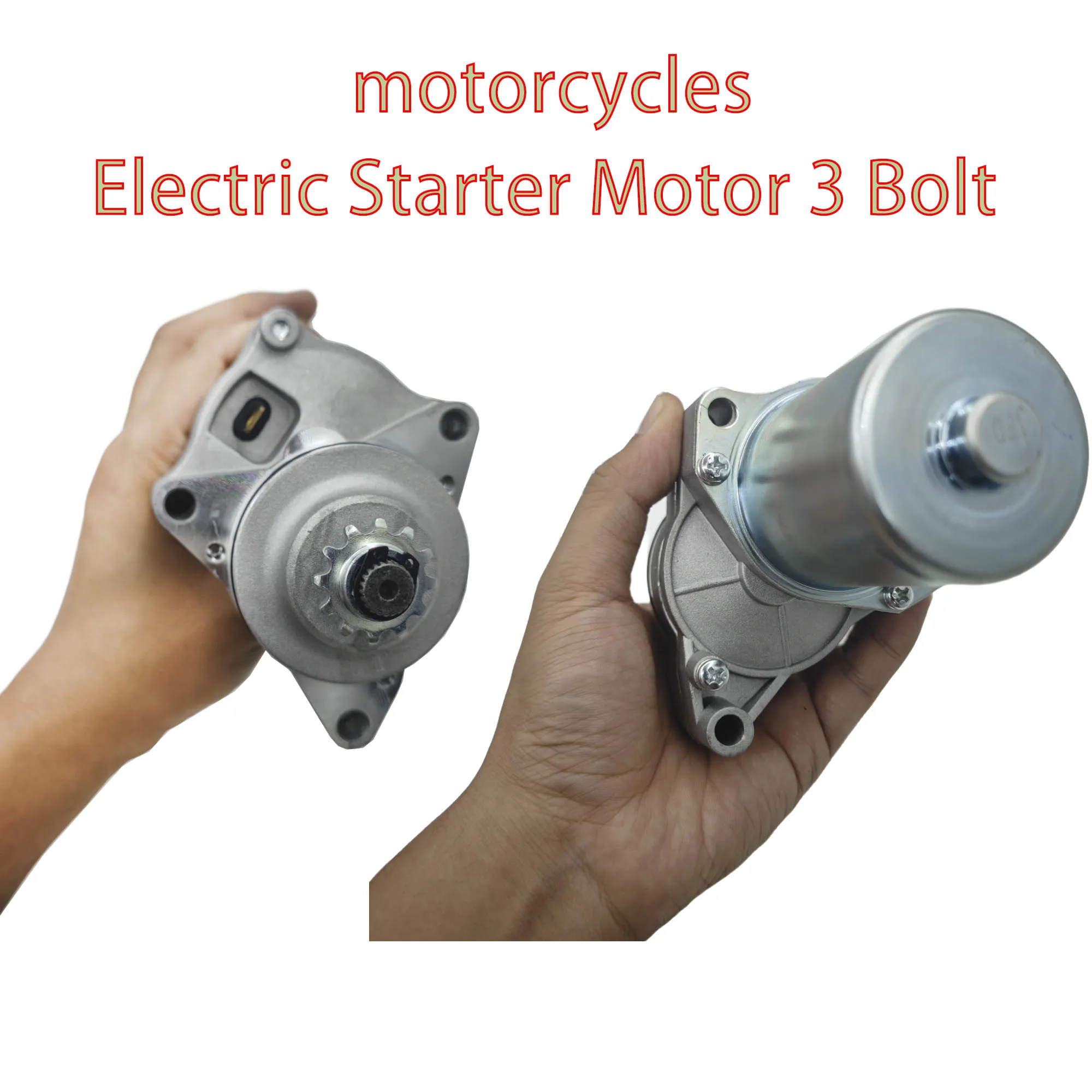 3-болтовый стартер для китайских 50cc 70cc 90cc 110cc 125cc мотоциклов для бездорожья, картингов и квадроциклов