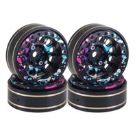 1.1 Inch Brass Weighted Wheels for 1/18 1/24 TRX4M SCX24 AX24 FMS FCX24 RC Cars – Heavy-Duty Upgrade for Better Stability