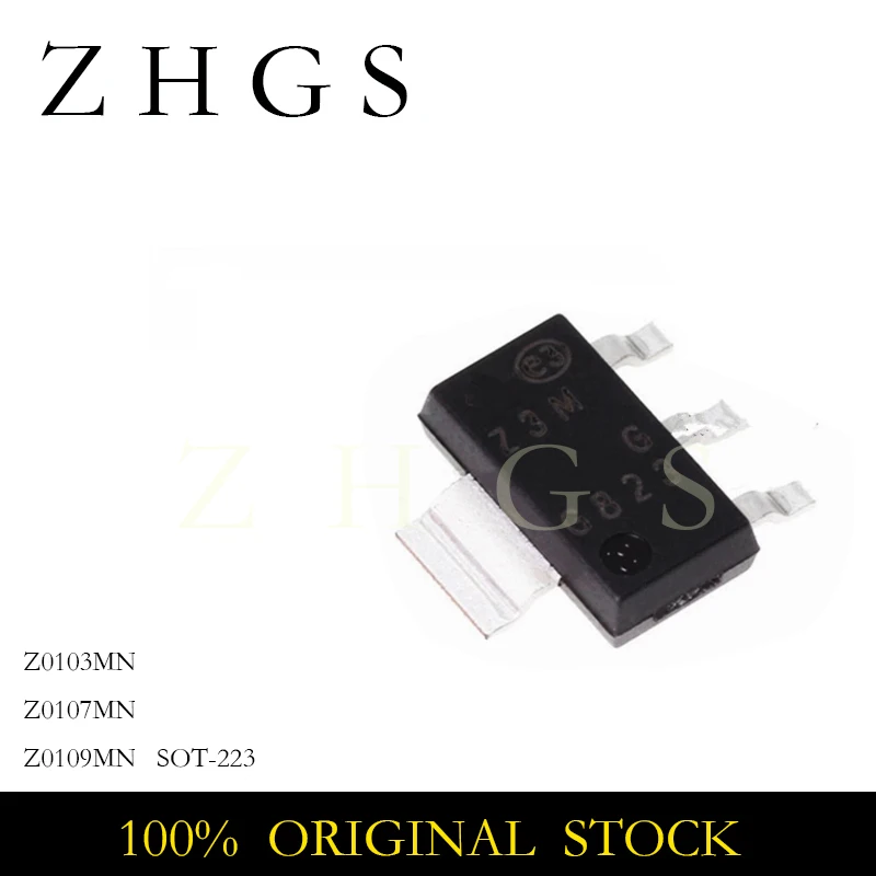 10pcs Z0107MN Z0103MN Z0109MN 07M 03M 09M Z7M Z3M Z9M SOT-223 Triac thyristor new original