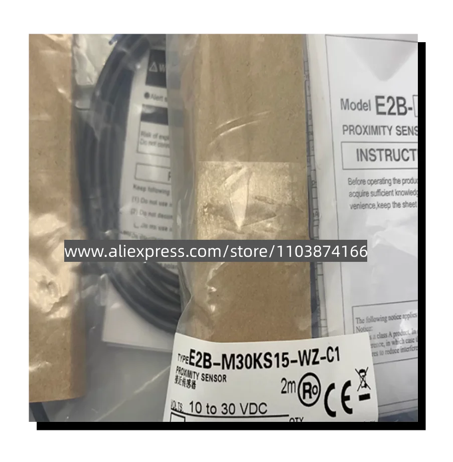 

2PCS New proximity switch E2B-M30LN20-WP-C1 E2B-M30LN20-WP-B1 E2B-M30LN20-WP-C2 E2B-M30LN20-WP-B2