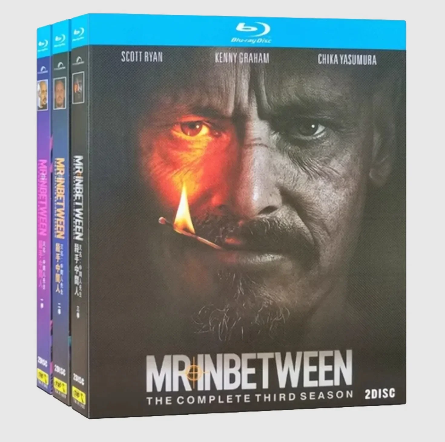 Mr Inbetween Season 1-3 Series 6Discs New Box Set Blu-ray Disc High Definition BD