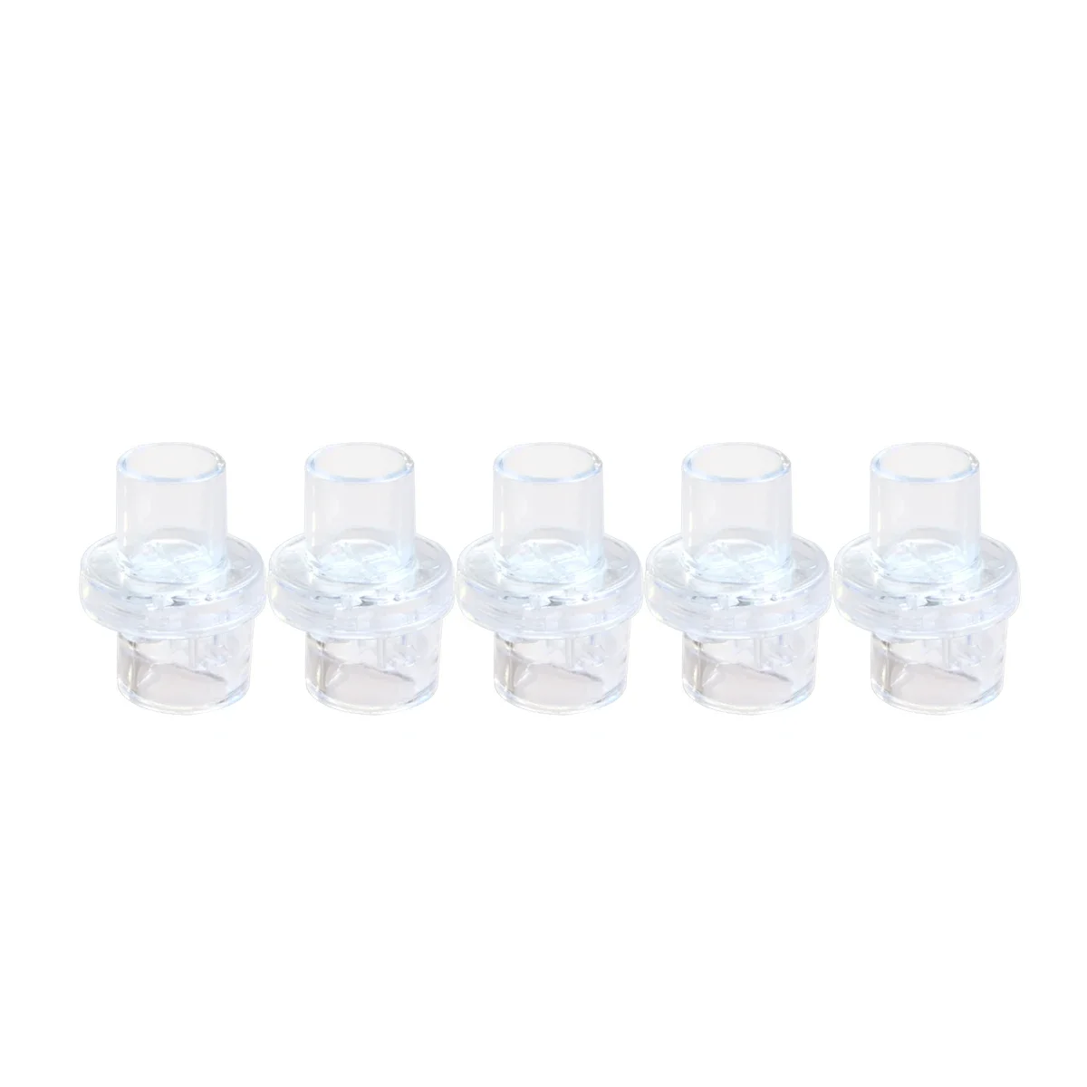 5 pcs Disposable Filter Valve  For Big CPR Training Mask One-Way Valve  First Aid Rescue Practice Diameter 22mm/17mm