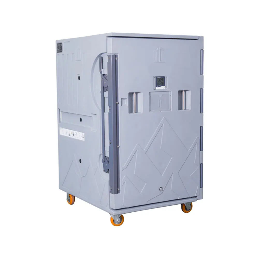 Efficient 1100L Reusable Insulated Cooler Box Washable Thermal Cans for Foodstuff Deliveries Essential for Fresh Foods