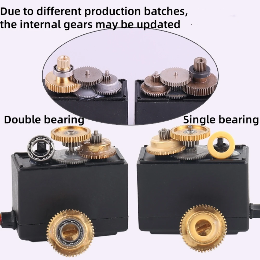 MG996R Metal Copper Gear Servo Dual/Single Bearing 90 degree Metal Digital Servo For RC Model Car Airplane Robot etc.