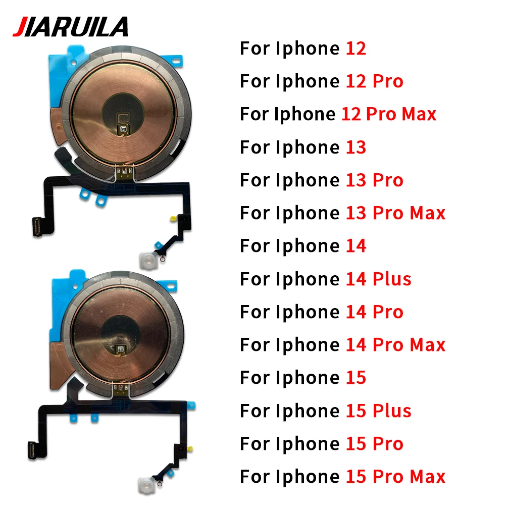 NEW Wireless Charging Chip Coil NFC For iPhone 115 14 13 12 Pro Max 13 12 mini 14 15 Plus Wireless Charge Panel