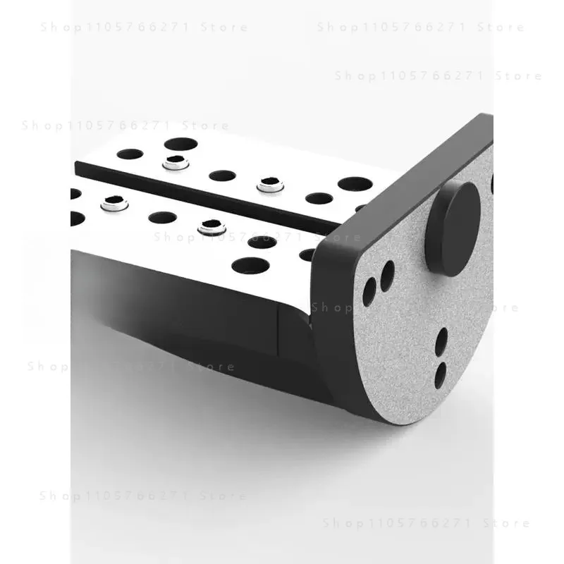 Four-axis integrated casting unilateral bridge plate L block 170-200 can be matched with five-axis zero-point self-centering