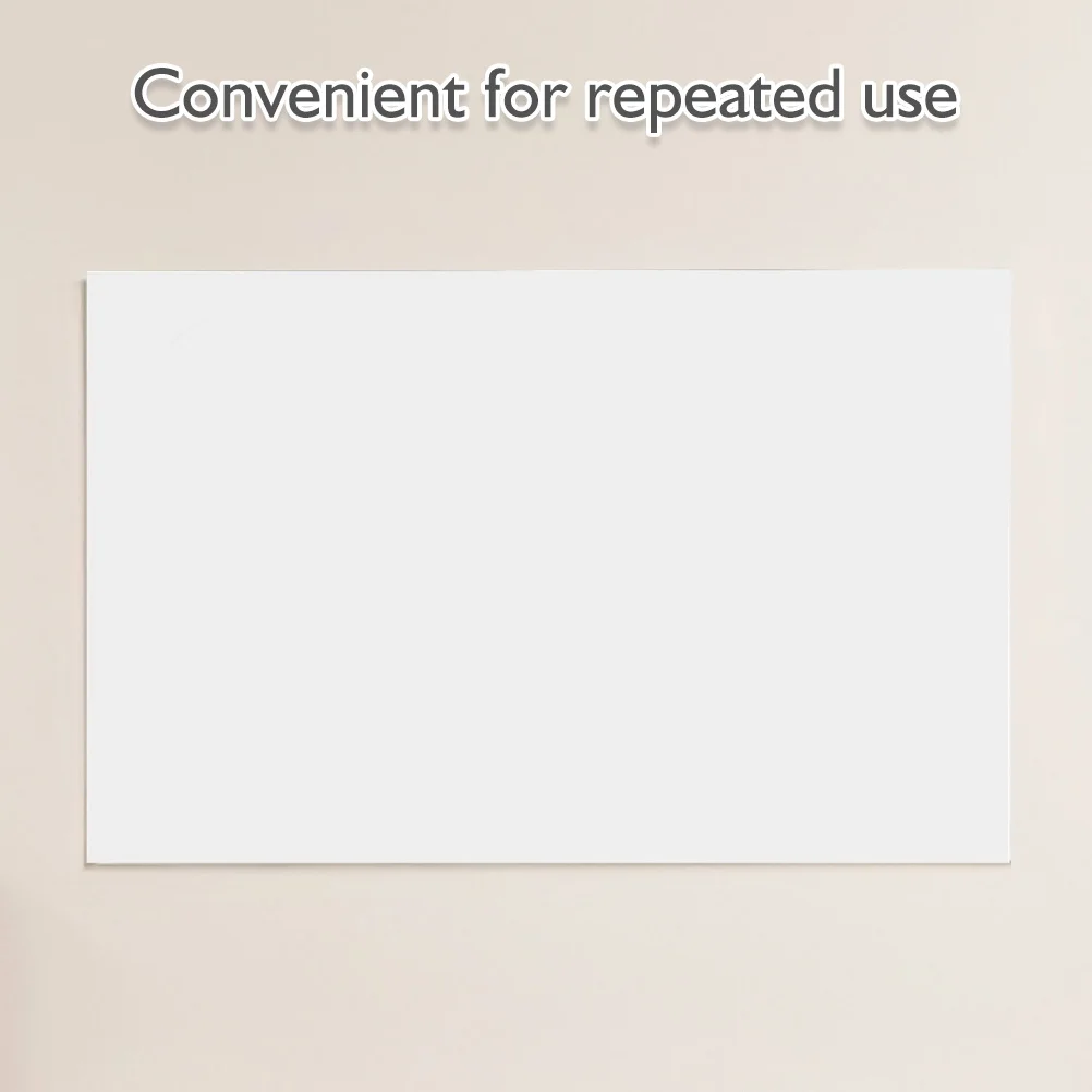 سبورة بيضاء ذاتية اللصق مقاس كبير، ملصق حائط محمول، لوح مسح جاف، قابل للإزالة، قابل للمسح للمنزل والمكتب #2