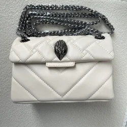 Kurt Geiger London Original Accesories Luxury Famous Brands Designer White Women's Tennis Shoulder Bags Fashion Wallet Handbag