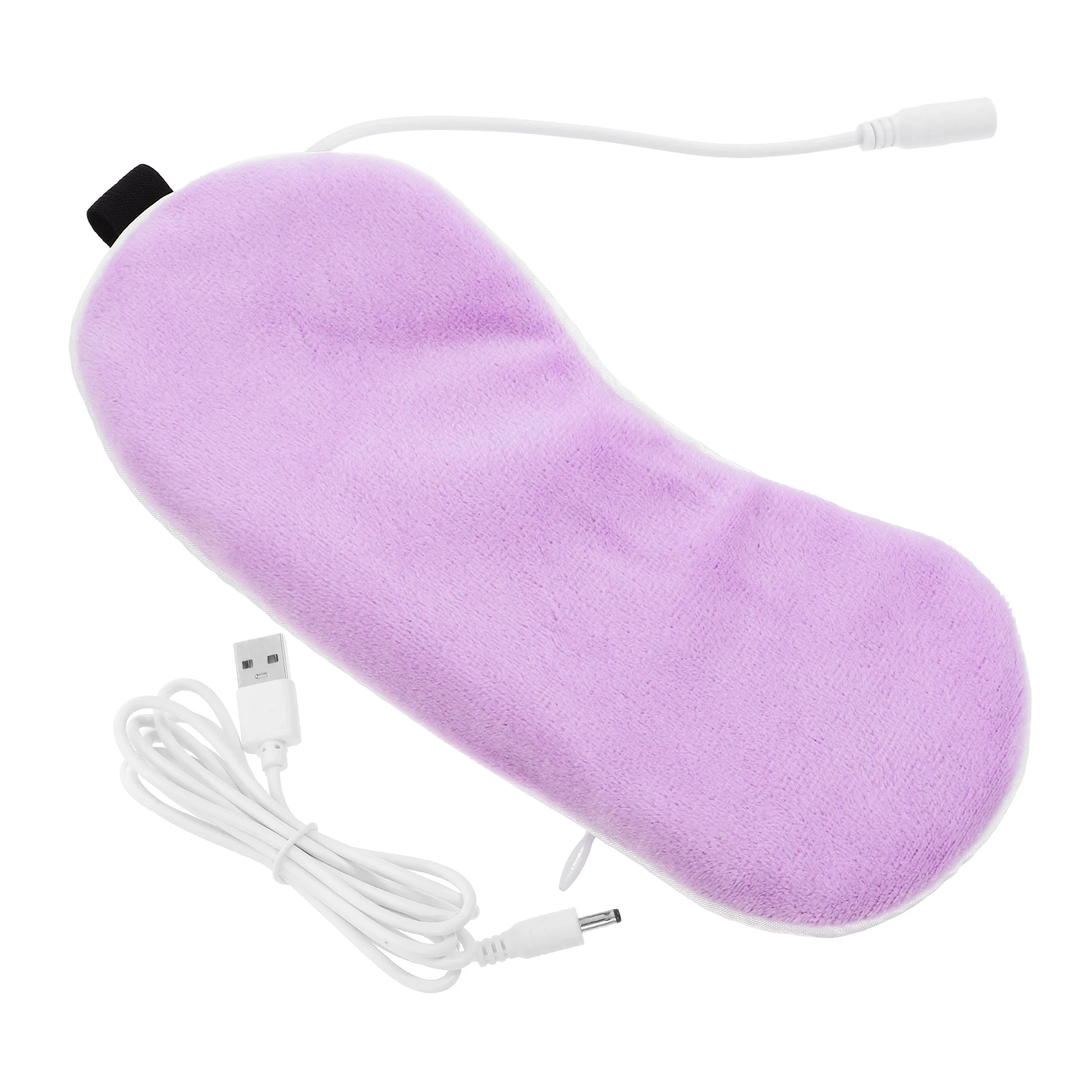 

1Set Heated Eye Mask USB Electric 3D Contoured Warm Compress for Dry Eyes Reusable Eye Cover Heating Mask for Eyes