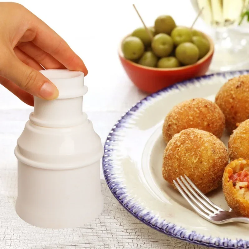 DIY Rice Ball /Sushi Maker Mold Tool Manufacture of Rice Balls Gourmet Molds Cone and Round Rice Ball Maker Kitchen Gadget Set