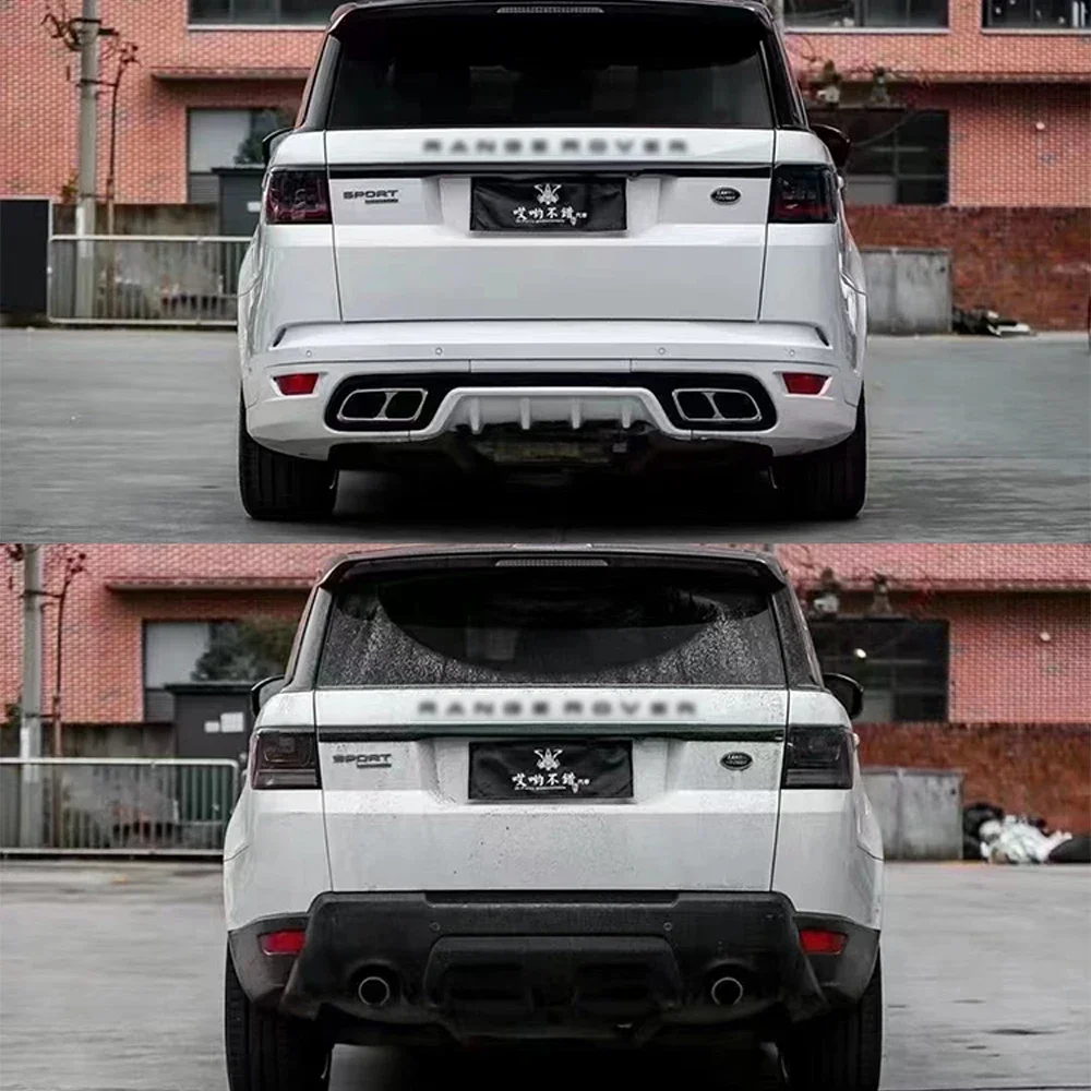 Upgrade Kit Facelift Conversion Bumper Bodykit Body Kits For 2013-2017 Range Rover Sport to 2018-2021 Range Rover Sport SVR - Image 2