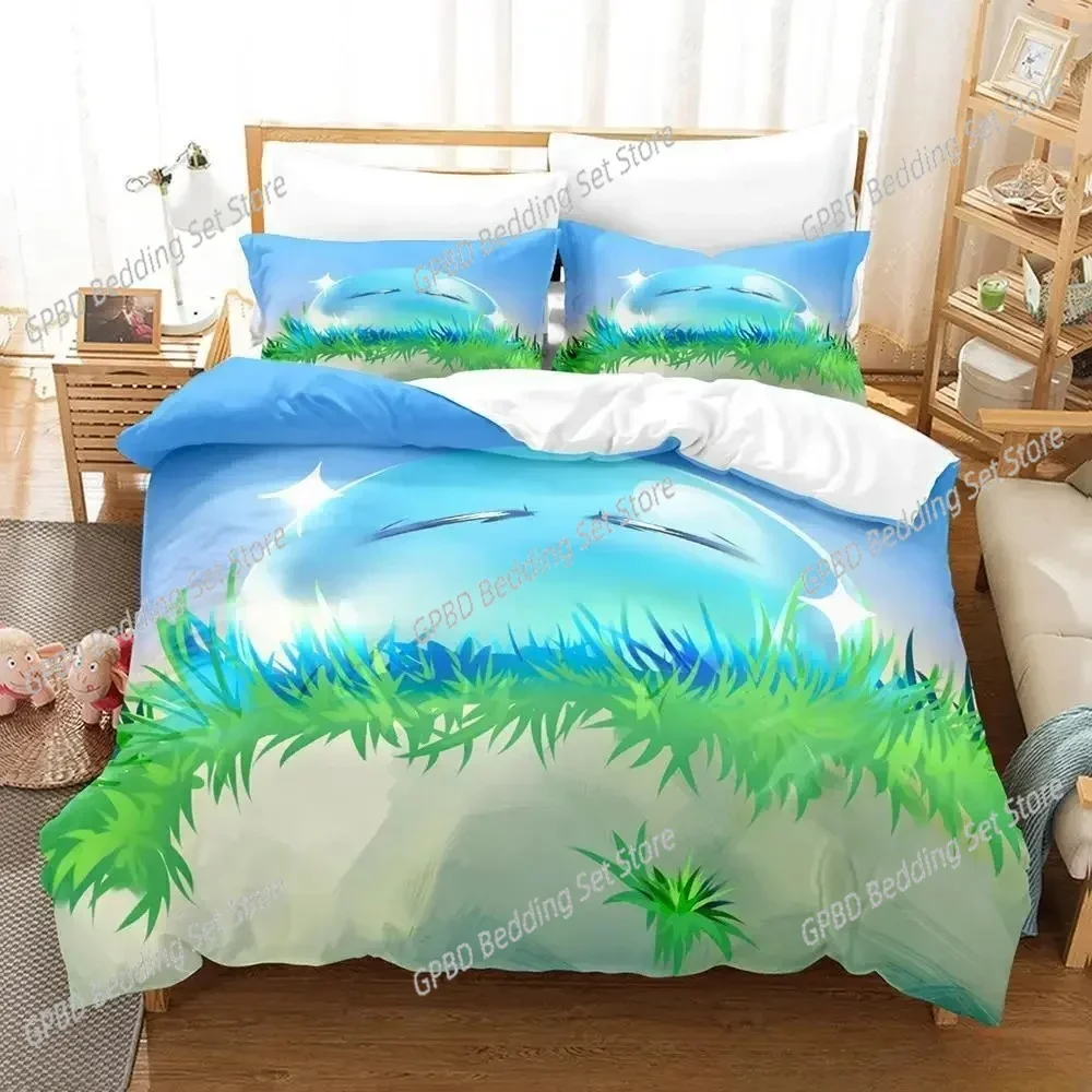 New Rimuru Tempest 3D NEW Duvet Cover Pillowcase Bedding Set Adult Boy Girl Bedroom Decoration Children Single Double Large