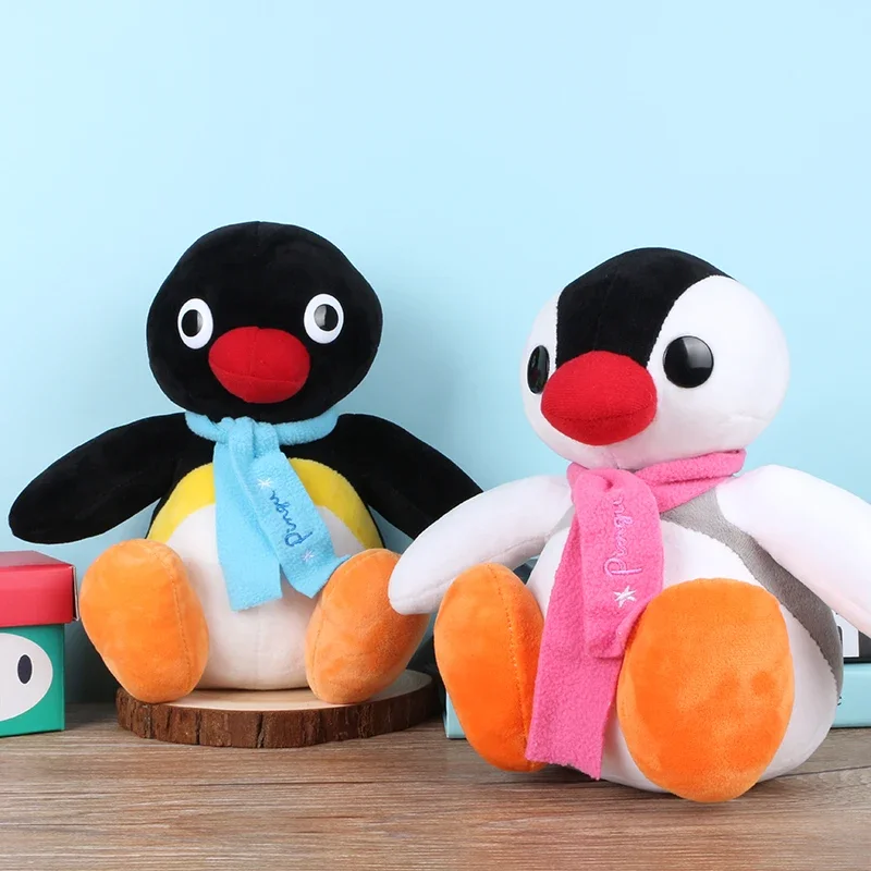 

Pingu Plush Toy Noot Noot PINGU and PINGA Figure Peluche Doll Animal Penguin Soft Stuffed for Kids Gift