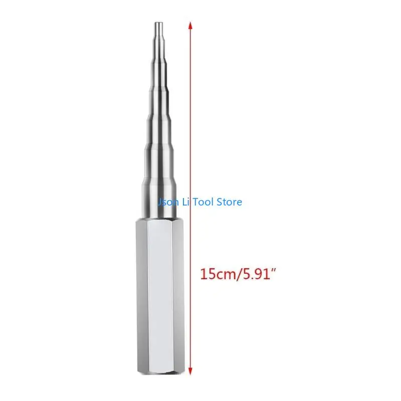 Y08d 5 in 1 ท่อขยายท่อขยายเครื่องมือเครื่องมือทำความเย็นมือสากล 3/16”, 1/4”, 5/16”, 3/8”, และ 5/8”