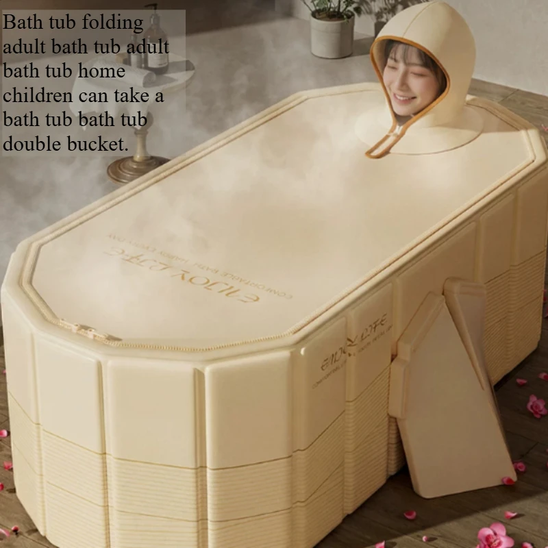 

Hot Japanese Foldable Bathtub Portable Freestanding Ground Pool Foldable Bathtub Swimming Cold Baignoire Pliable Hot Tub