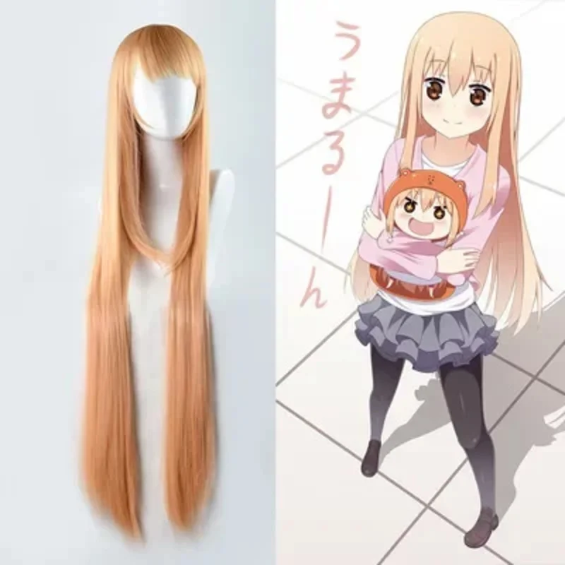 Himouto high quality! Umaru-Chan cosplay wig Umaru DOMA costume play moms for women Halloween hair costume free shipping